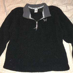 Victoria's Secret PINK Sherpa Half-Zip